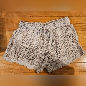 Leopard Print‎ Women's Shorts Size S